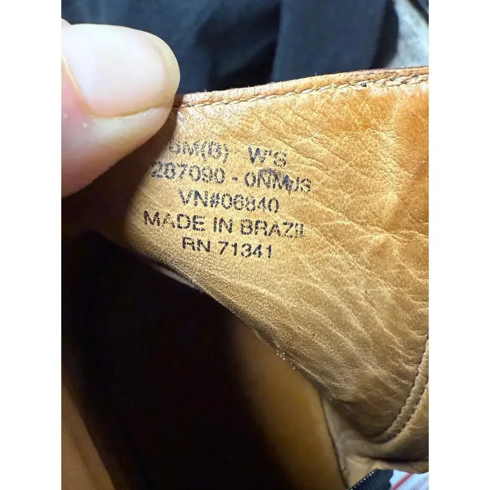 Women's LL Bean Black Ankle Boot Signature Leather Side Zip Heel Booties Size 8M